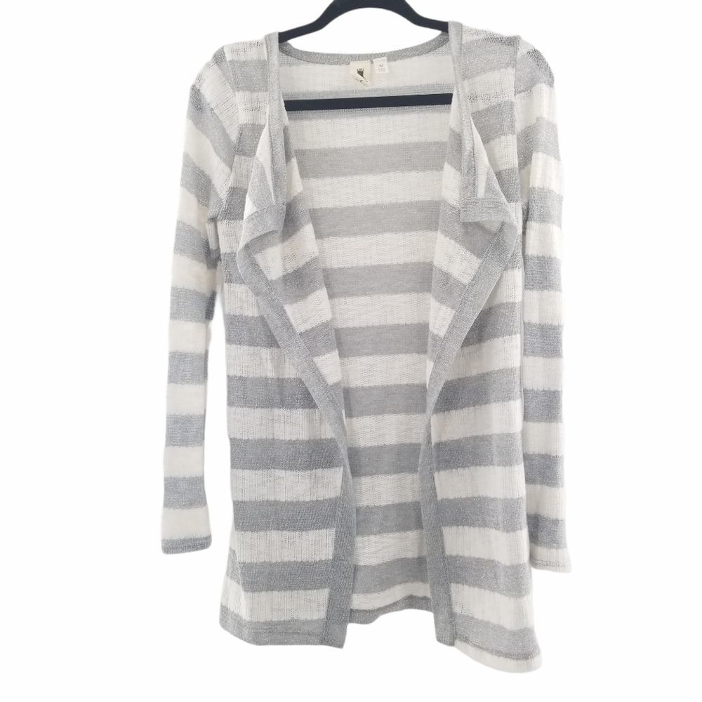 Needle & Thread metallic accent open cardigan